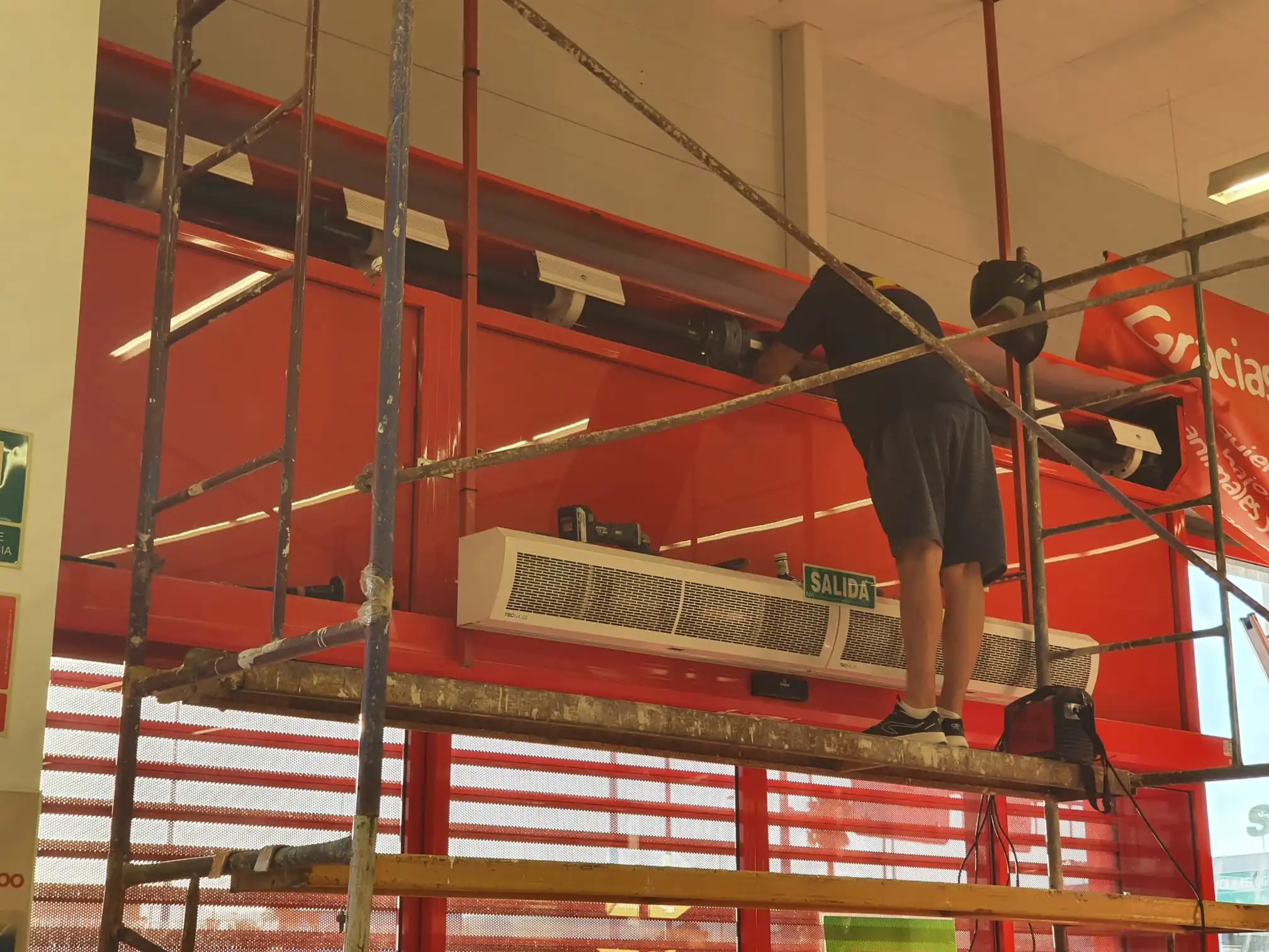 instalacion de puertas automaticas Sueca